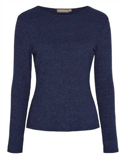  Marta du Chateau - MDCLunara Langærmet Trøje - Navy